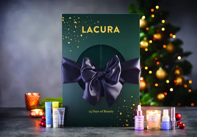 Aldi's beauty advent calendar is packed with award-winning Lacura products