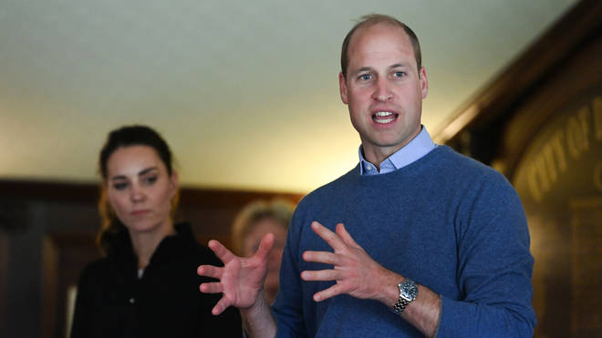 Prince William said George is much more aware of the environment at the moment than his younger siblings