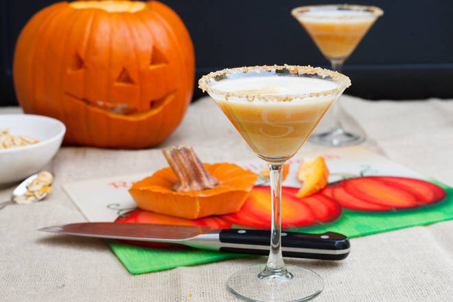 Forget pumpkin spice lattes - it’s all about pumpkin martinis this spooky season!