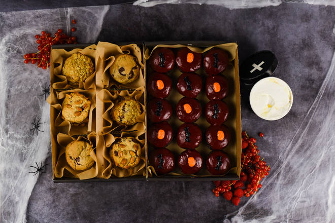 The Trick or Treat box is packed with all you need for a great get together