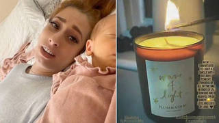 Stacey Solomon lit a candle for every person who has miscarried