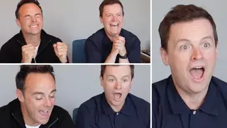 Watch as Ant and Dec react to the I'm A Celebrity line-up