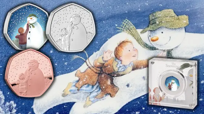 Royal Mint have released a new collection of 50p coins to commemorate The Snowman