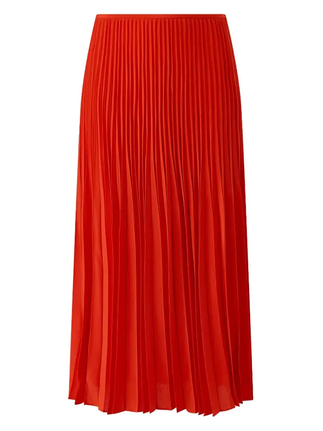 Where is Kate Middleton's red pleated midi skirt from and where can I ...