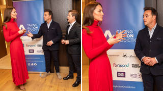The Duchess of Cambridge spoke to Ant and Dec at the campaign launch