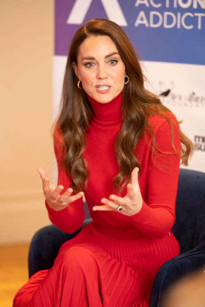 Kate Middleton said that society need to be more empathetic towards addiction