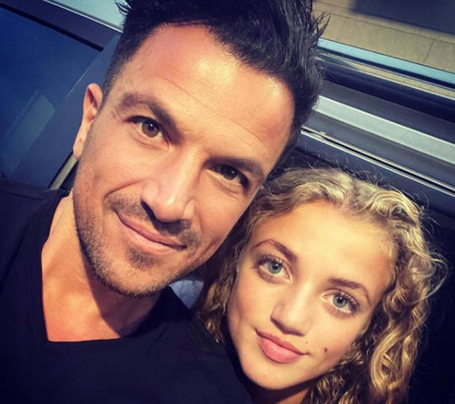 Peter Andre's daughter Princess is concerned about her dad
