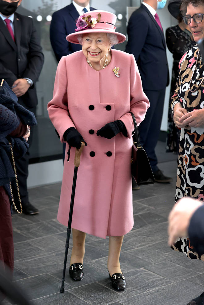 The Queen recently attended two royal engagements with a walking stick