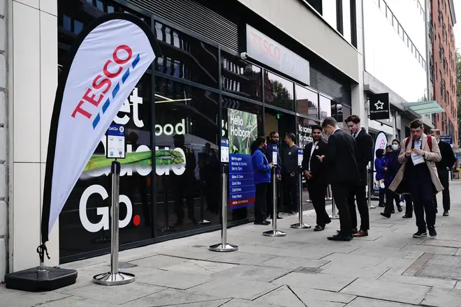 Tesco are following in the footsteps of the likes of Amazon