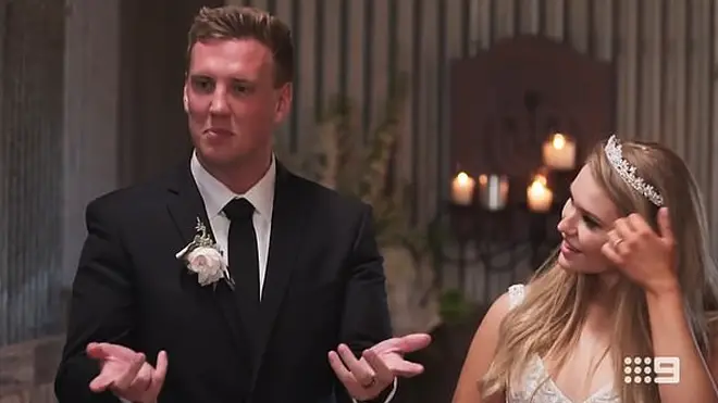 Liam was matched with Georgia on Married at First Sight Australia