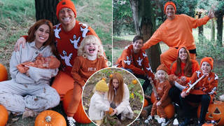 Stacey Solomon has shared photos from her Halloween-filled weekend