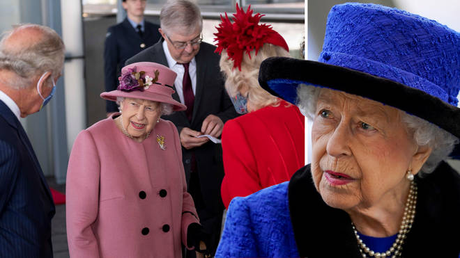 The Queen is said to have not used the signal as she was on great form for the engagement