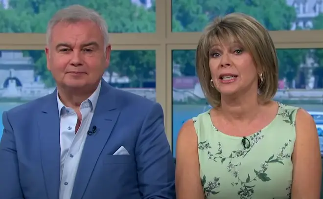 Eamonn Holmes told fans he was thankful he had been vaccinated