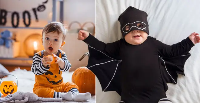 Spooky baby names are seeing a surge in popularity (stock images)