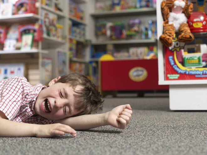 Christmas shopping with kids can be a stressful experience (stock image)
