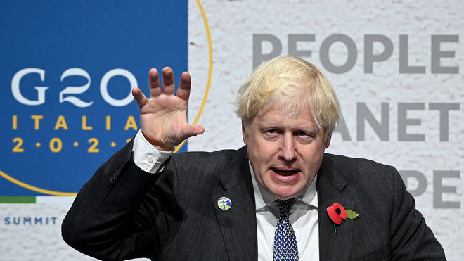Speaking at the G20 summit, Boris said there was 'no evidence' that we will spend Christmas in lockdown