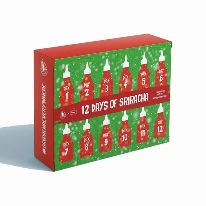 12 Days of Sriracha advent calendar
