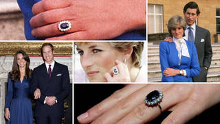 Kate Middleton's engagement ring used to belong to the late Princess Diana, and therefore holds a very special place in her and Prince William's heart