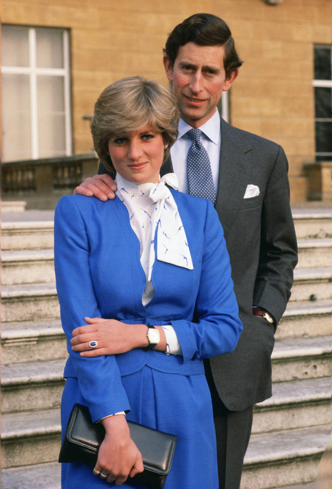 Princess Diana chose the sapphire ring when Prince Charles proposed to her back in 1981