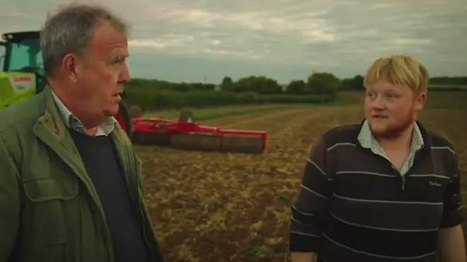 Kaleb said he is enjoying 'every minute' of filming the latest series of Clarkson's Farm