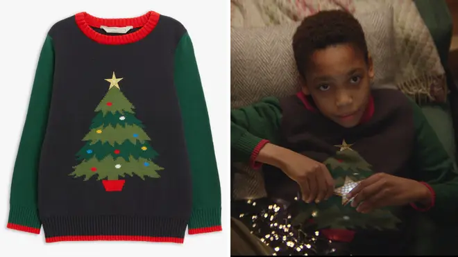 John Lewis are selling a version on Nathan's Christmas jumper in stores and online