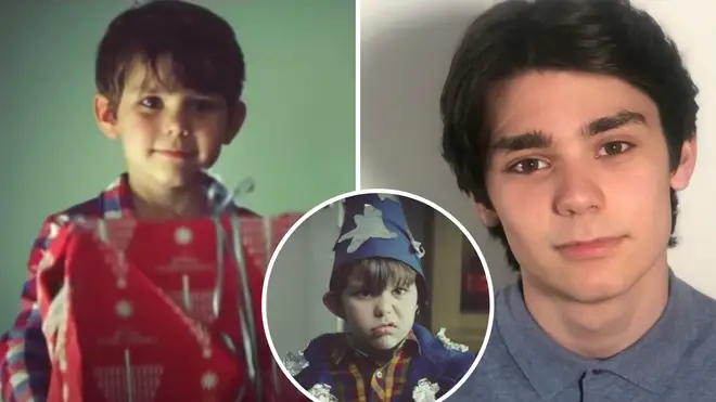 Lewis McGowan was seven-years-old when he starred in the John Lewis advert