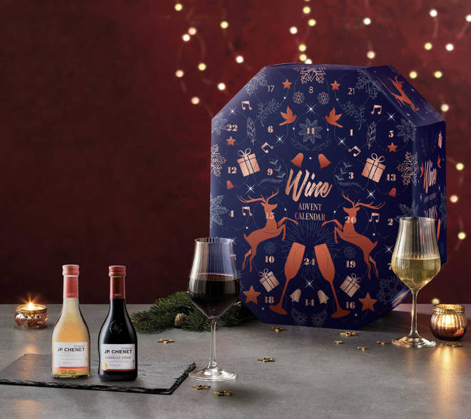 Aldi's wine advent calendar usually sells out, so get in early