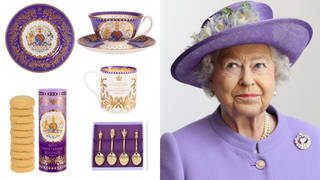 The Queen's Jubilee is being marked with the sale of commemorative chinaware and other merchandise