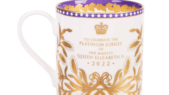 The purple colour comes from the shade Her Majesty was wearing on the day she was coronated in 1953