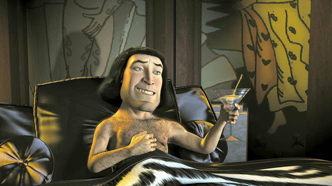 Shrek fans noticed a very rude detail in Lord Farquaad's bed scene
