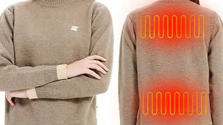 Amazon are selling a heated jumper perfect for the winter months
