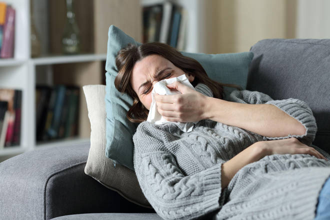 You could be less likely to catch coronavirus if you have just had a common cold