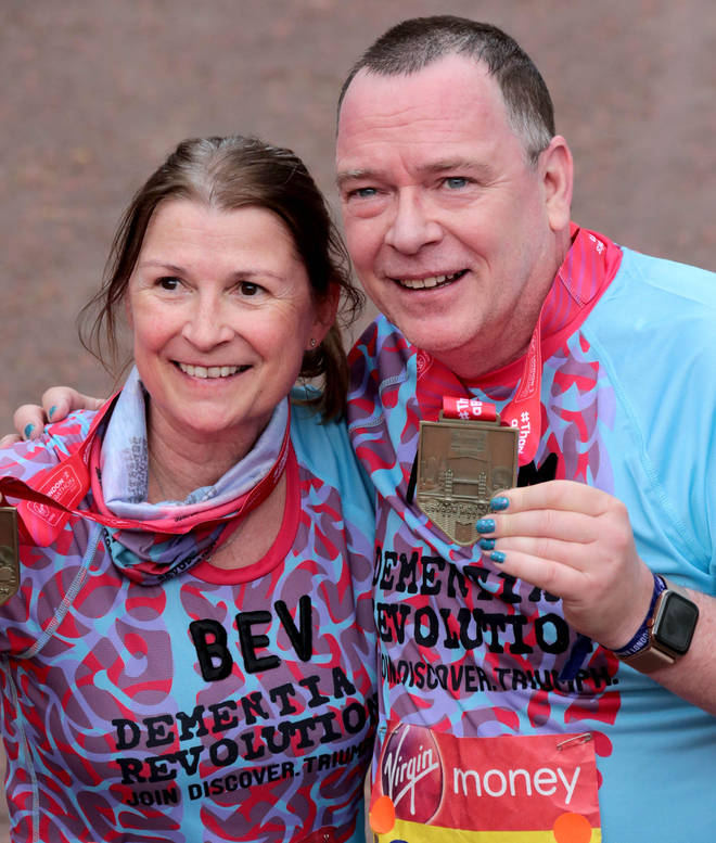 Adam Woodyatt and his wife Beverley split in 2019