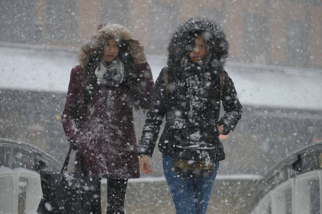 Weather warnings have been issued to parts of the UK