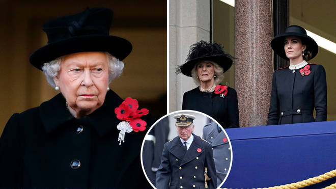 The Queen has been forced to miss the event after spraining her back