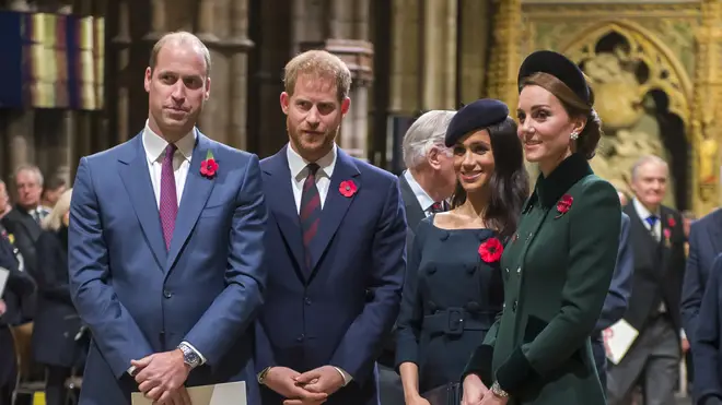 The two couples will reportedly spend Christmas apart amid 'royal rift' rumours