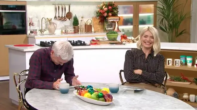 Holly and Phil were in hysterics on This Morning