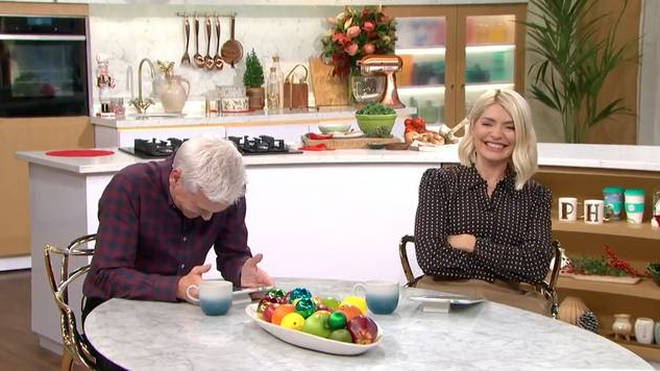 Holly and Phil were in hysterics on This Morning