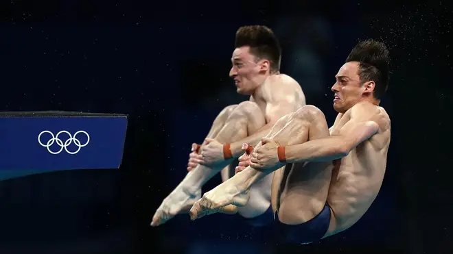 Tom Daley and Matty Lee competed in the Tokyo 2020 Olympics