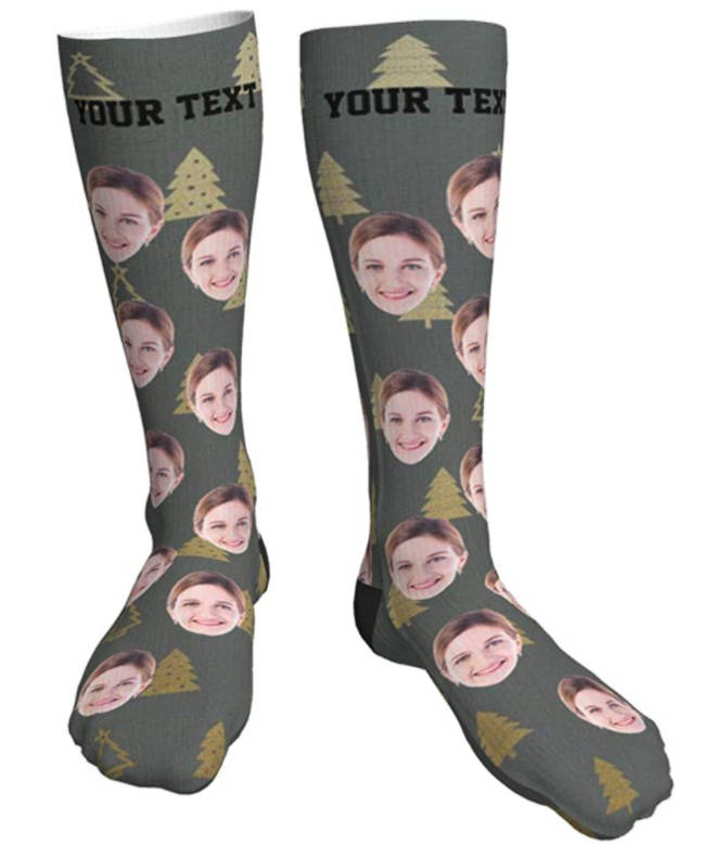Custom Face Socks, Personalized Socks with Photo