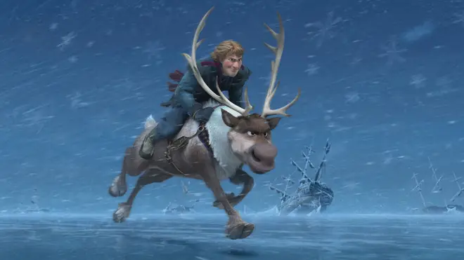 Hans was part of a very cheeky Frozen scene
