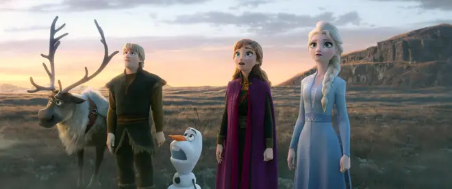 Frozen had a very cheeky scene