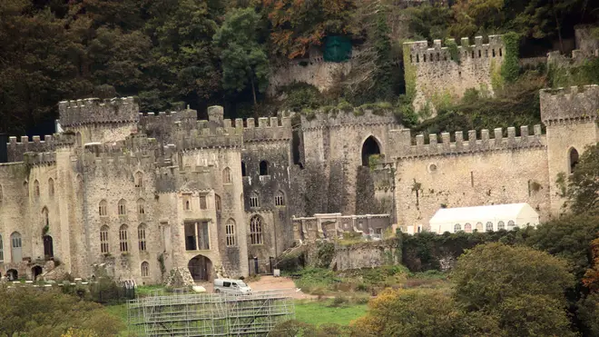 I'm A Celeb is filmed in Gwrych Castle