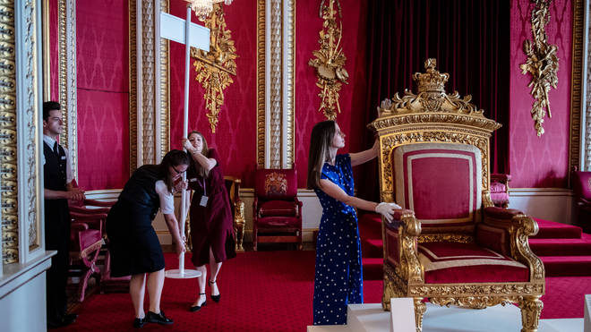 The Queen has over 1,500 members of staff across the Palaces