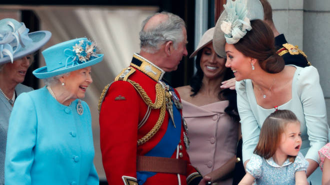 Is this the moment Kate Middleton told the Queen what she spotted?