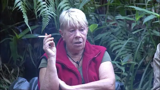 Laila Morse openly smoked during her stint in the jungle