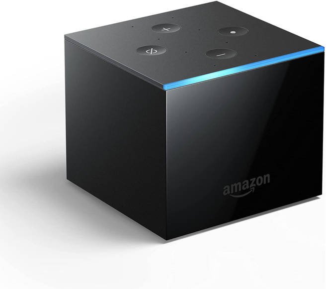Fire TV Cube | Hands free with Alexa, 4K Ultra HD streaming media playe