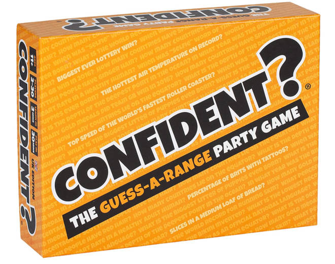 CONFIDENT? board game
