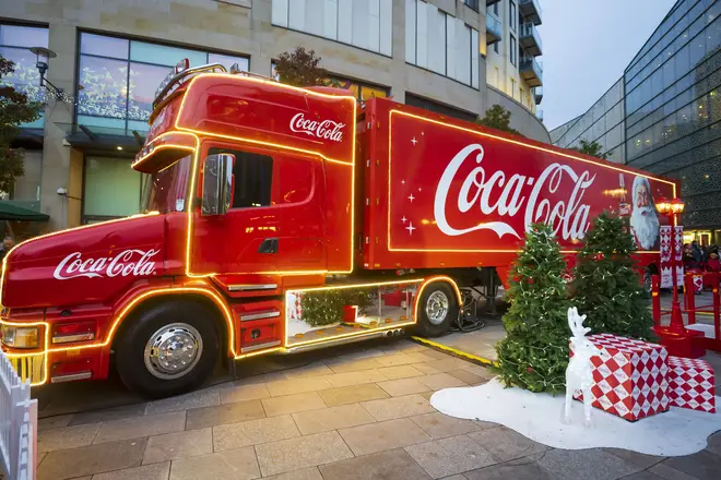 From November into December, the Coca Cola truck will be touring the UK, stopping off at a number of cities