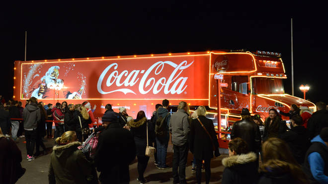 People will be able to see the Coca Cola truck, take pictures next to it and enjoy a free can